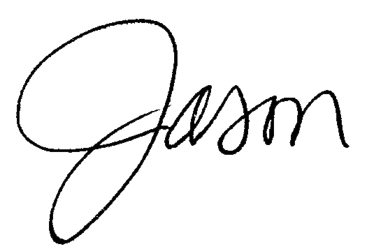 Jason's signature
